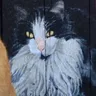 See White-Ruffed Cat on your wall