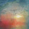 See Flock at the Sun on your wall