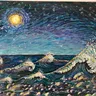 See Moon on the Shingle on your wall