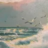 See Gulls at the Tideline on your wall
